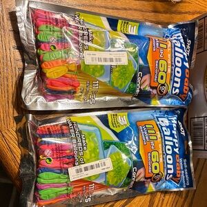 Bunch O Balloons Water Balloons fill 111 balloons in 60 seconds set of 2 packs